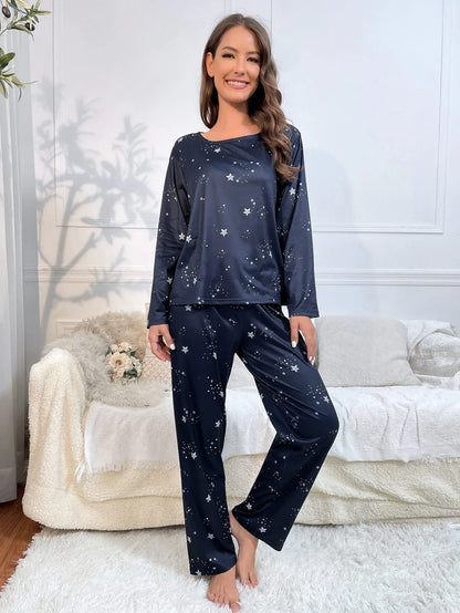 Galaxy Printed Night Suit