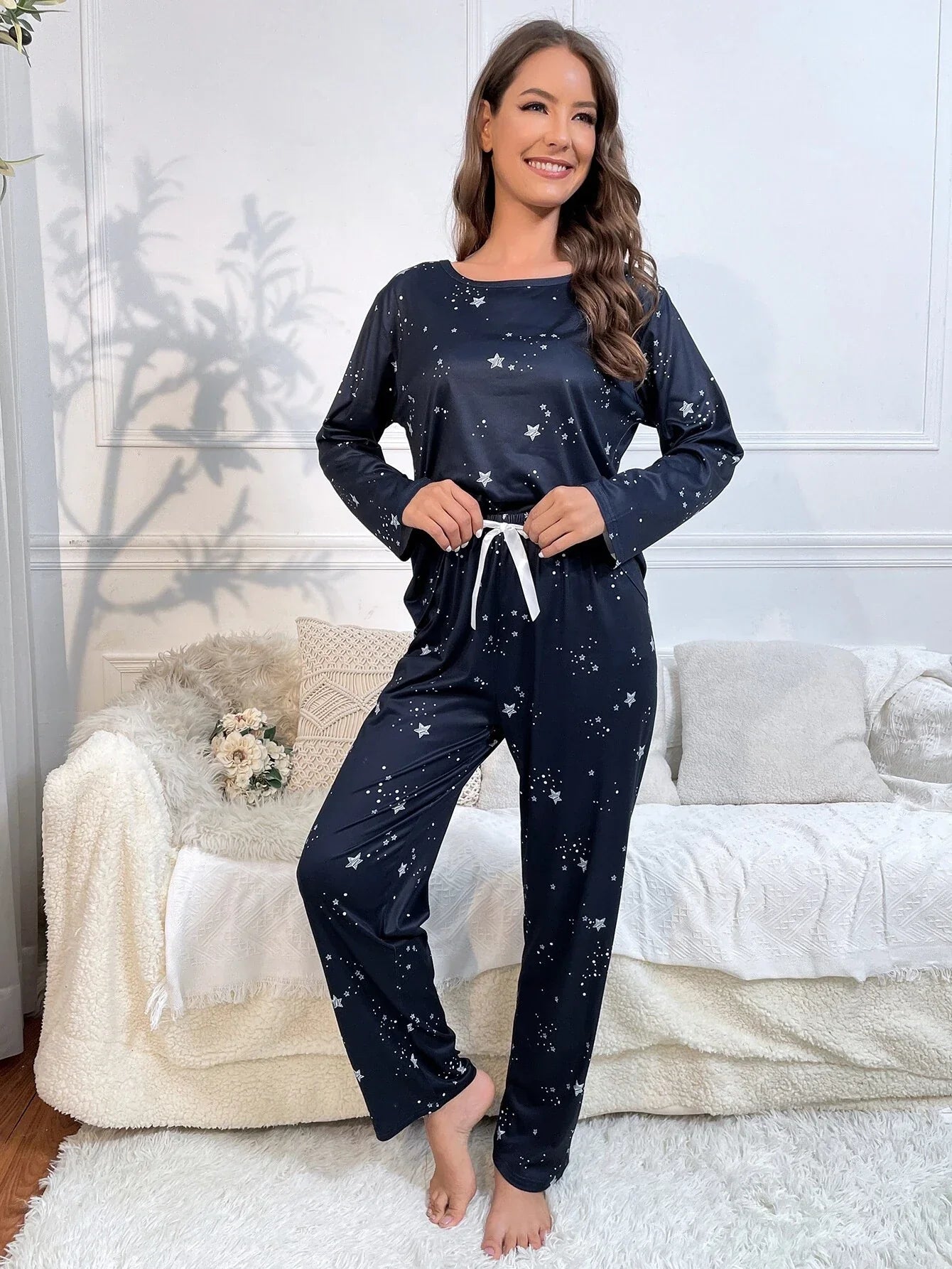Galaxy Printed Night Suit