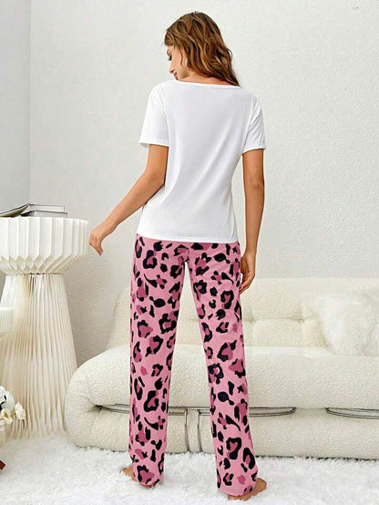 Panther Skin Printed Night Suit