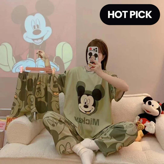 Three Piece Mickey Mouse Nightwear