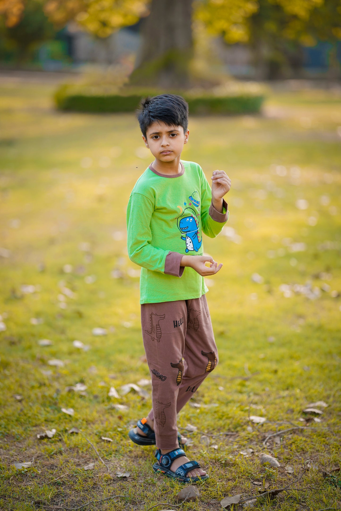 Green Dinosaur Kids Suit (Each)