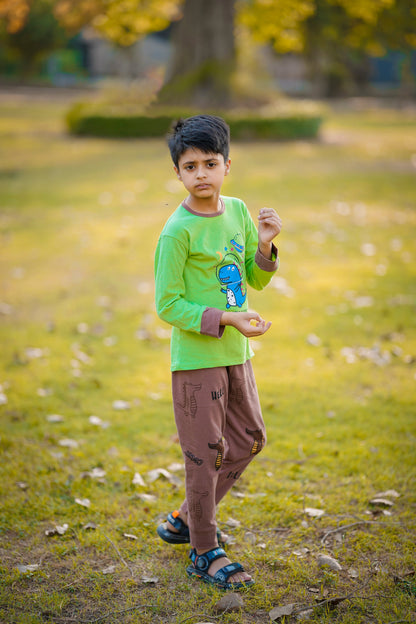 Green Dinosaur Kids Suit (Each)