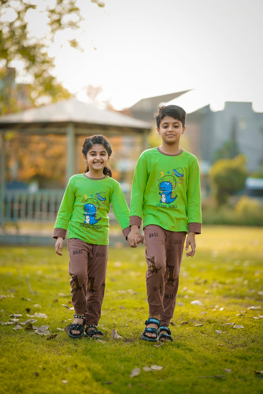 Green Dinosaur Kids Suit (Each)