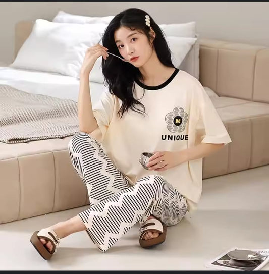 Unique Printed Night Suit