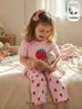 Strawberry Half Sleeve Kids Suit
