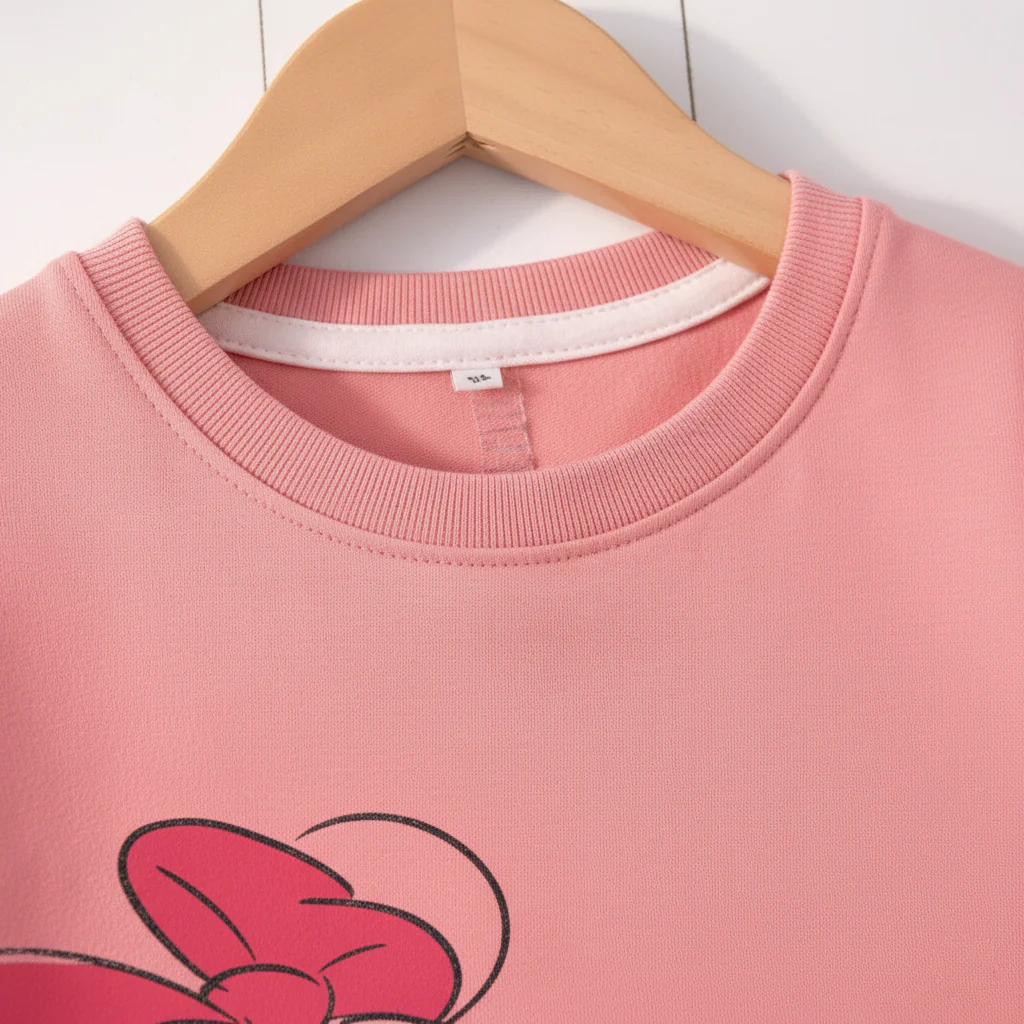 Pink Minnie Mouse Half Sleeve Kids Suit