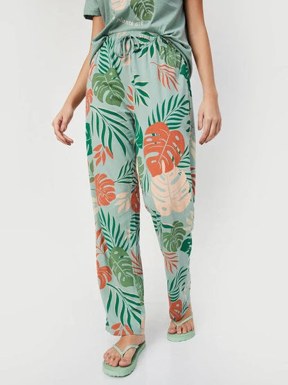 Tropical Printed Night Suits