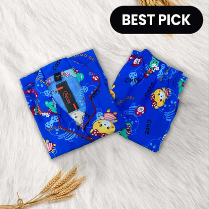 Imported Linen Printed Blue Skies PJ Set-LP7