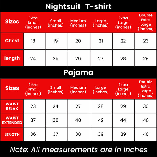 Purple Pipen Stylish Night Suit